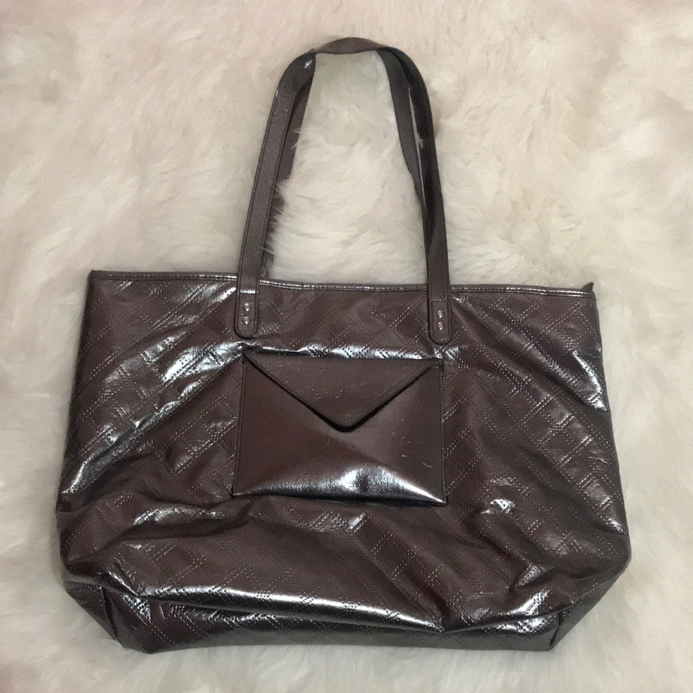 Silver Tote Bag
